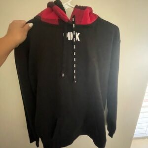 Black/Red Victorias Secret PINK Hoodie